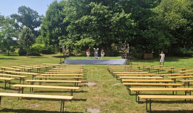 Le Château de Boussu, nouveau lieu central des fêtes scolaires de l’entité
