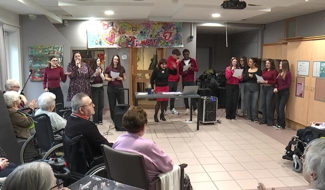 Saint-Valentin intergénérationnelle à Saint-Ghislain