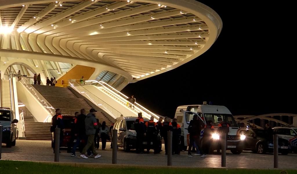 Gare de Mons : la police mène une opération de sécurisation