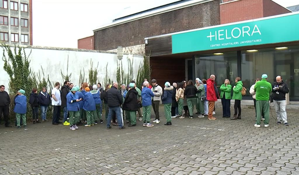 Mobilisation du personnel bloc opératoire du CHU HELORA après une démission contestée