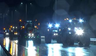 Accord UE - Mercosur : le blocage du poste frontière d'Hensies se poursuit