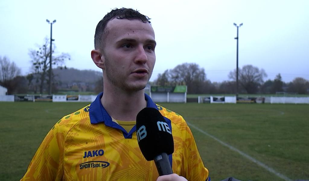 N. Bourgeois (RLC Mesvin): "C'est triste quand même de finir comme ça"