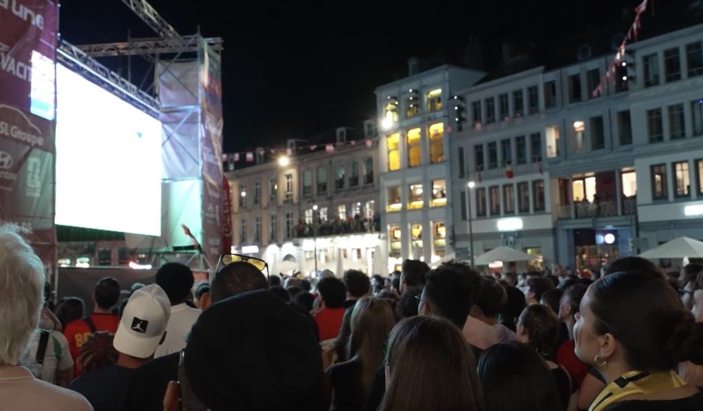 Belgique-USA pas diffusé sur la Grand-Place de Mons, la décision ne fait pas l’unanimité