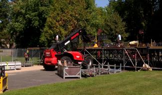 Park rock: les préparatifs de la 20e édition sous un soleil de plomb