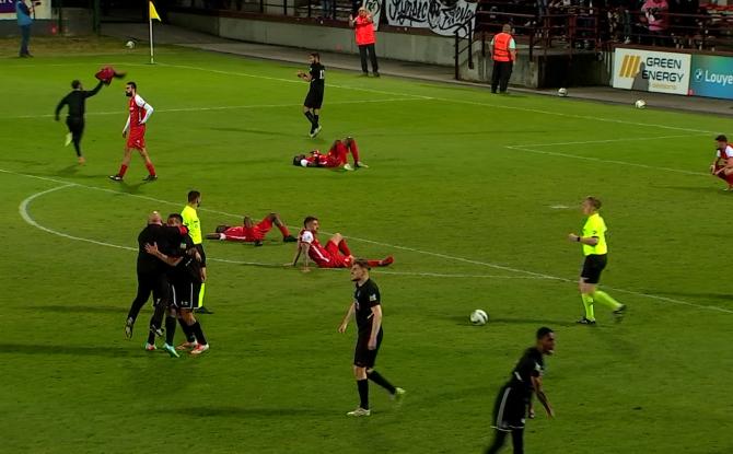 Football: Le RAEC en panne offensivement s'incline 0-1 face à l'Olympic
