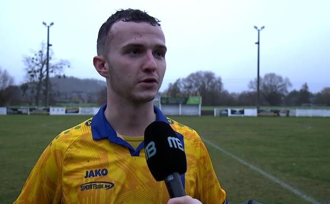 N. Bourgeois (RLC Mesvin): "C'est triste quand même de finir comme ça"