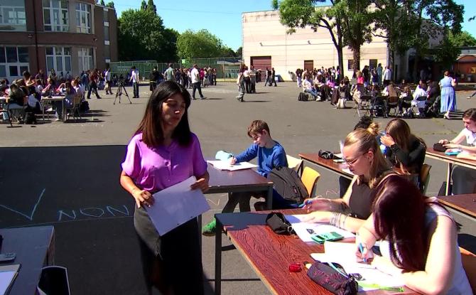 Saint-Ghislain : Les enseignants de l’Institut Saint-Joseph se mobilisent  contre les réformes