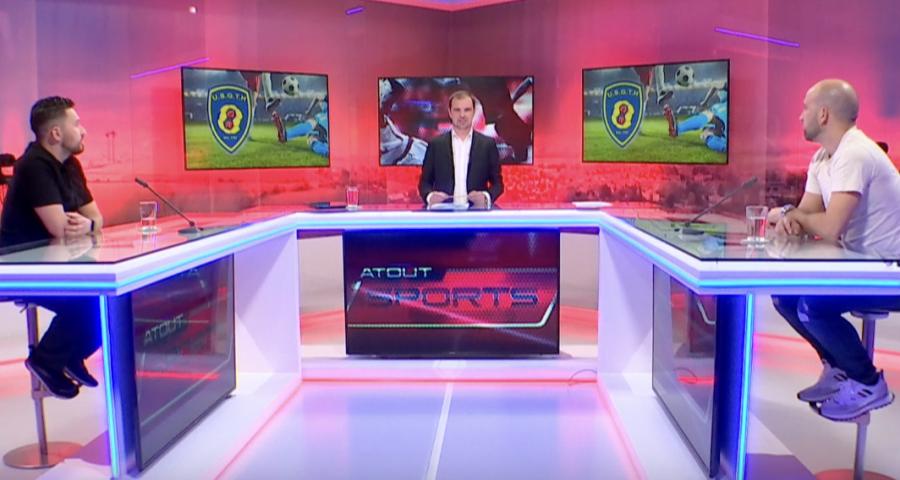 Atout Sports du 8 mars 2026: 1ère partie foot national avec l'USGTH