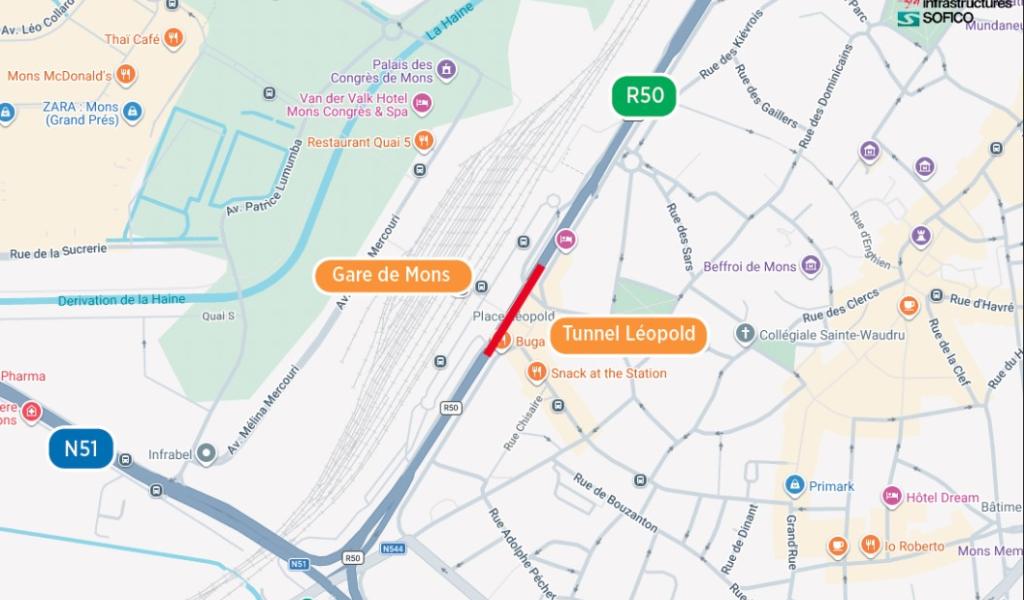 travaux sur R50 dès Lundi