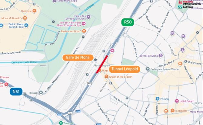 travaux sur R50 dès Lundi