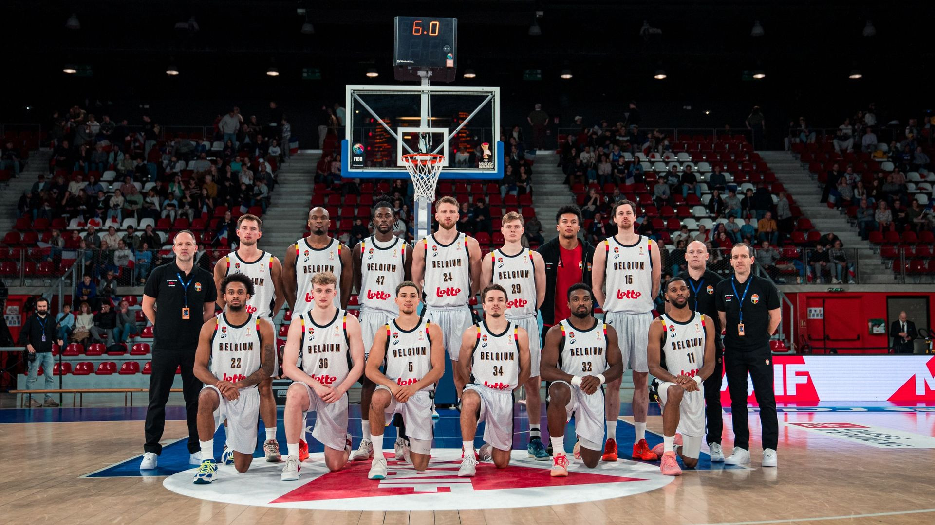 Les Belgian lions rencontrent la Hongrie à la Mons Arena, Zach Mortant devant son public