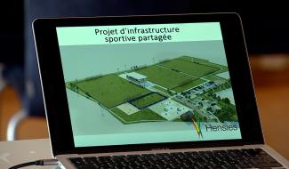 Le stade communal de Hensies, un futur lieu de partage