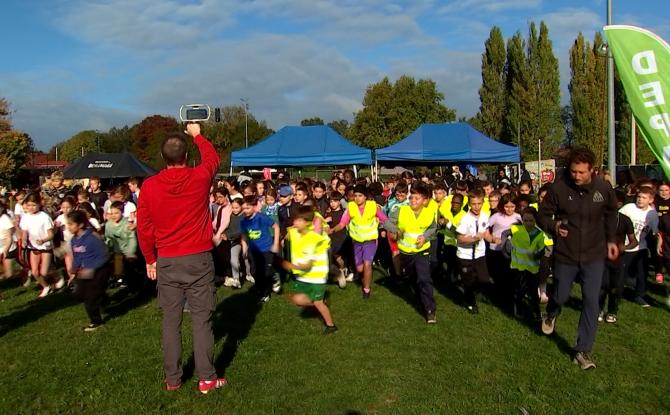 Frameries : le cross interscolaire se met au rythme des 1000 km du fair-play