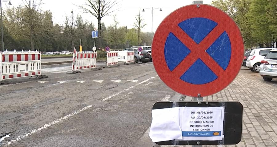 Mons : début du chantier de réfection de la N6 le 6 avril