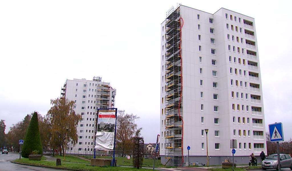 Le logis Saint-Ghislainois célèbre la fin des travaux des tours de la cité Spruyt