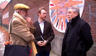 Visite à la prison de Mons pour la journée des Droits de l'Homme