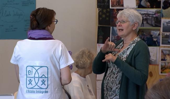 Journée Mondiale des Sourds au Lotto Mons Expo