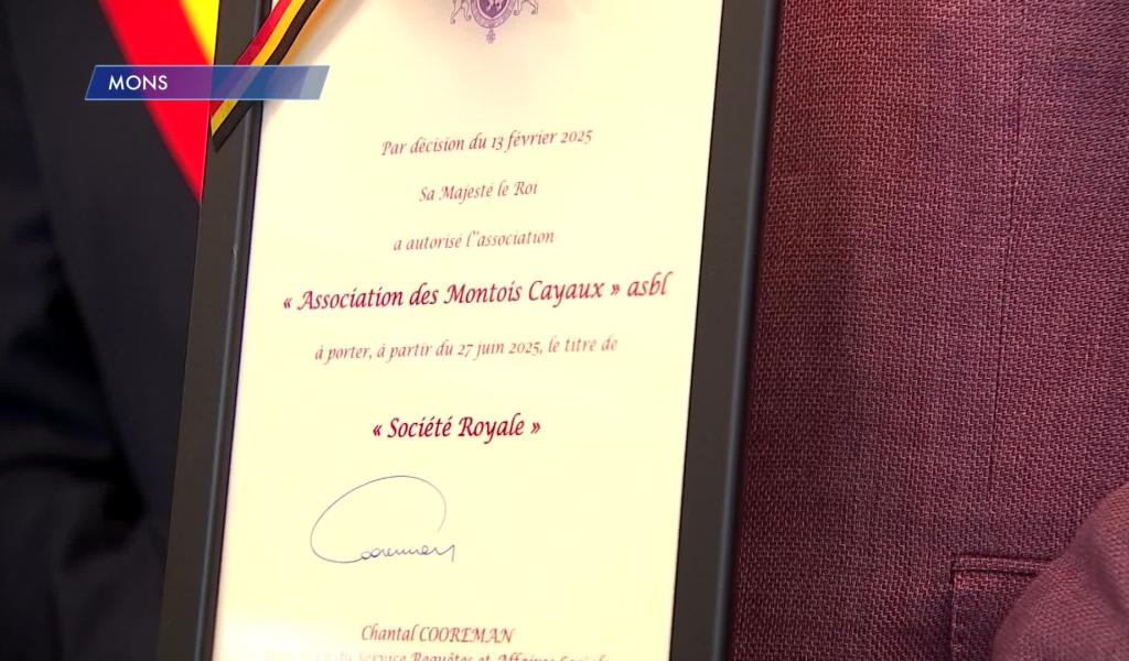 Mons - Deux nouvelles associations royales!