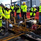 2300 nouvelles traverses installées en gare de Jurbise