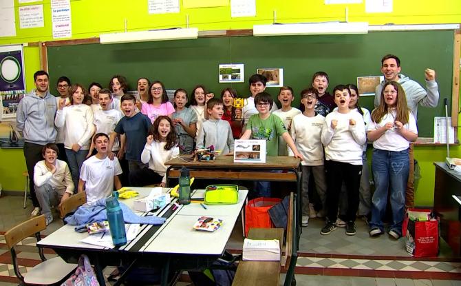Des élèves de l'école Notre-Dame de Messines s'illustrent dans un concours de robotique