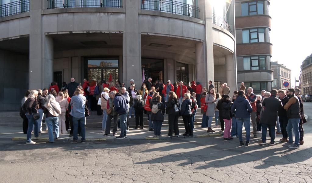 Province de Hainaut : la réforme continue d'inquiéter, manifestation en prélude au conseil provincial