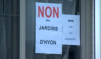 Le collège montois dit - "Non aux Jardins d'Hyon"