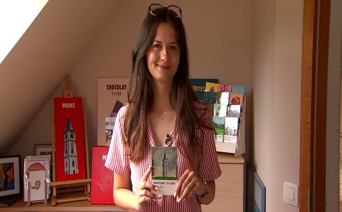 Dans l'atelier d'Elisa Hublart, l'illustratrice derrière les cartes Pantone aux couleurs du Doudou