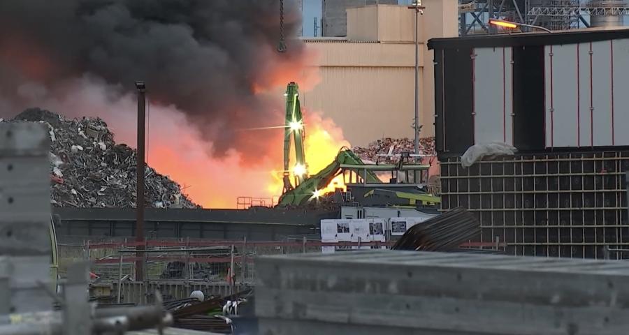Cometsambre Obourg : l’incendie causé par une pile au lithium