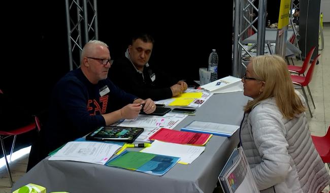 Saint-Ghislain : plus de 500 visiteurs au Salon de l'Emploi