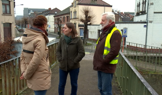 Digue de Cuesmes : un chantier qui inquiète les riverains