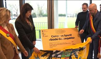 Frameries - Inauguration du "Stade du Bosquetia"