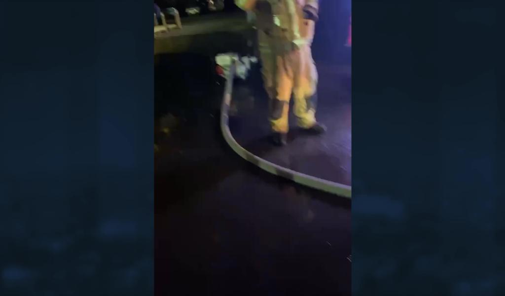 Suite aux dégâts des eaux, l'inauguration du Foot d'Hyon est reportée