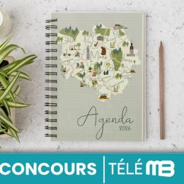 Gagnez un agenda 2026 avec Heritage illustrations