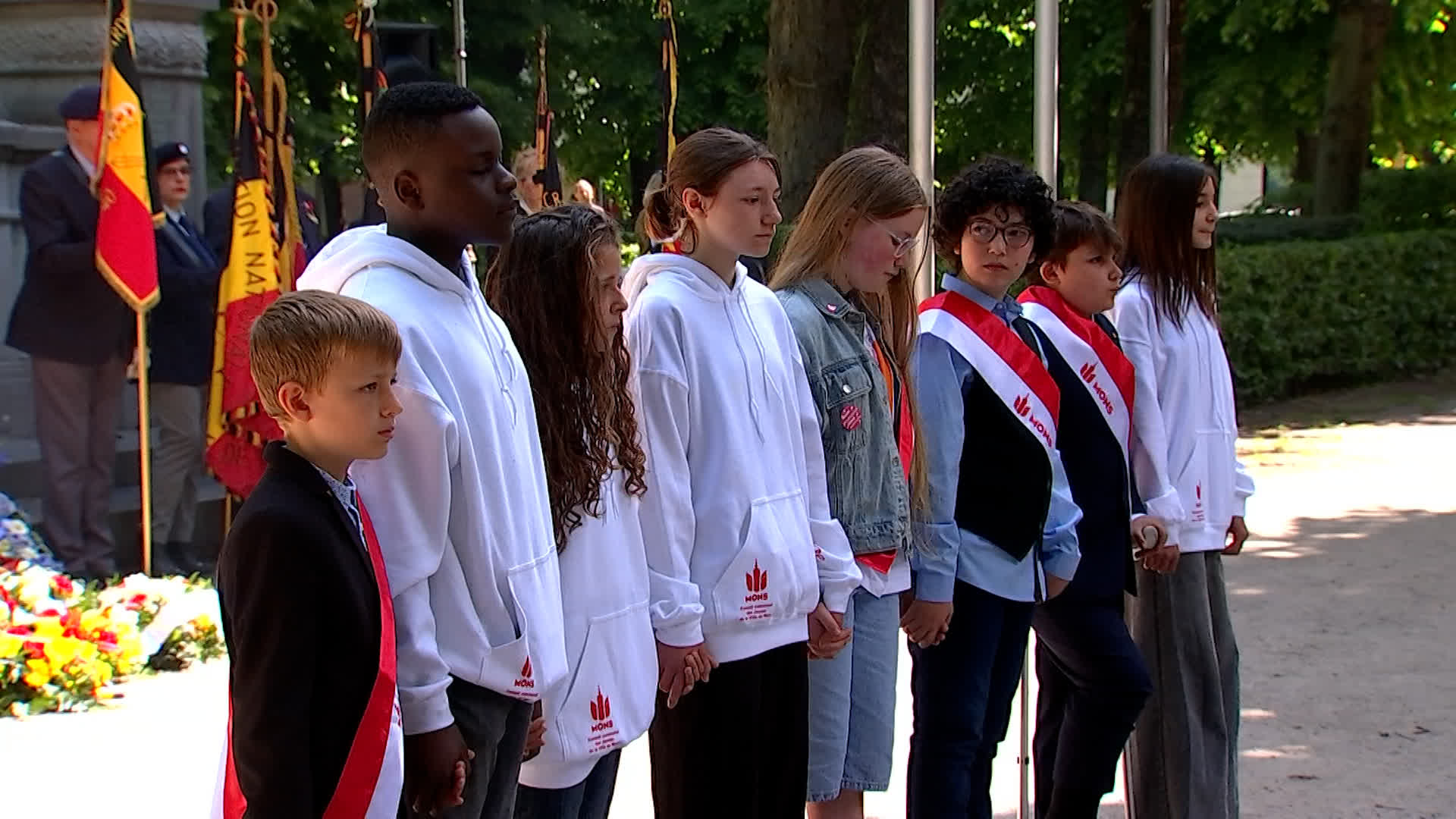 Mons - Cérémonie pour le 80ème anniversaire de l'armistice