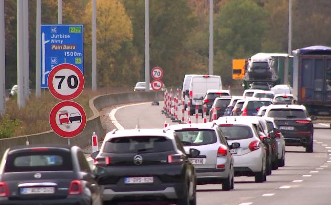Nouveau chantier sur la E19-E42 à Nimy