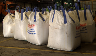 Mons - Des big bags de sel pour les citoyens