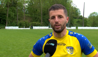 M. De Belder (Mesvin) : "En 1ère mi-temps, ils en voulaient plus que nous!"