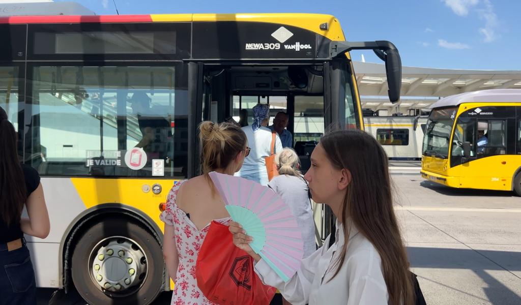 canicule : LETEC Hainaut suspend ses lignes de bus de 13h30 à 17h jusqu'à samedi