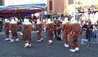 Quaregnon : une cavalcade marquée par le retour de la ducasse sur la Grand-Place