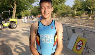 Aymeric De Springer champion d'Europe de triathlon !