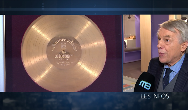 Adamo. Racines et Résonances : Salvatore Adamo découvre l'exposition