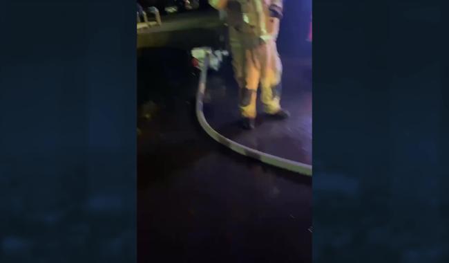 Suite aux dégâts des eaux, l'inauguration du Foot d'Hyon est reportée