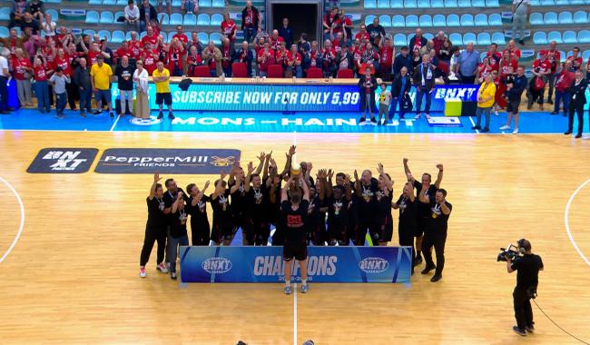 BASKET (BNXT League) - Mons-Hainaut n'a pas su empêcher Anvers de devenir champion (76-116)