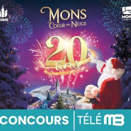 Gagnez des entrées (adulte et enfant) pour la patinoire de Mons Coeur en Neige !