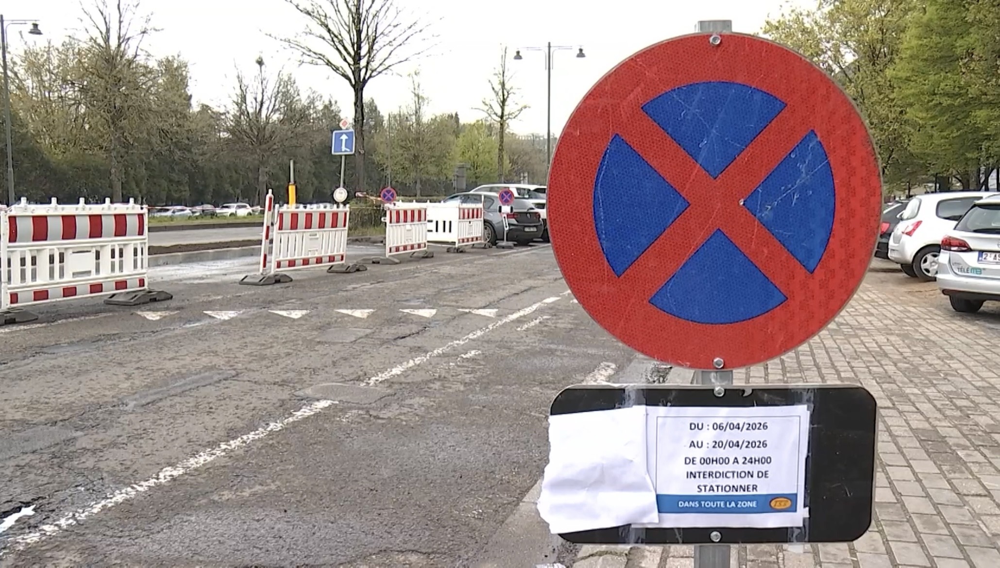 Mons : début du chantier de réfection de la N6 le 6 avril