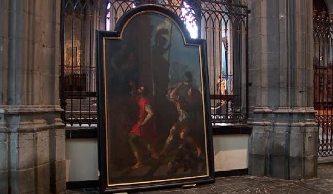 Des tableaux de retour à Sainte Waudru!