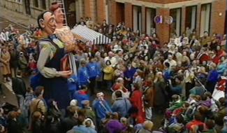 40 ans Télé MB : La Ducasse de Messines, folklore important à Mons