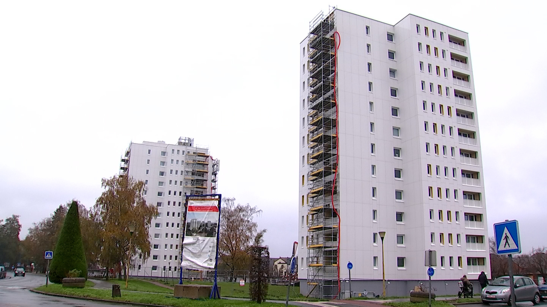 Le logis Saint-Ghislainois célèbre la fin des travaux des tours de la cité Spruyt