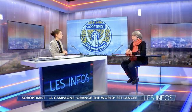 "Orange The World", la campagne de Soroptimist conscientise sur la cyberviolence