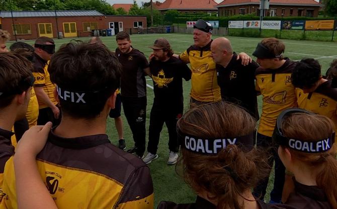 RUGBY - Franc succès pour l'initiation au cécirugby au RC Frameries !